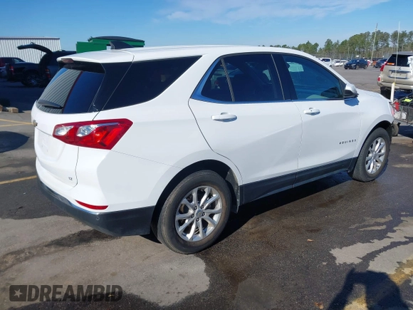 2020 Chevrolet Equinox LT with VIN 2GNAXJEVXL6226575, listed as a IAAI auction lot 41575293 with 43,601 mi miles and . Bid and sale history available at DreamBid. Image 4.