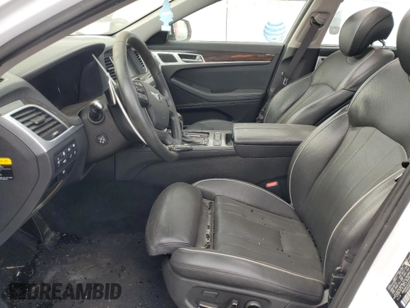 2015 Hyundai Genesis 3.8L with VIN KMHGN4JE4FU017012, listed as a Copart auction lot 48868425 with 110,981 mi miles and Salvage Title. Bid and sale history available at carsss.com. Image 7.