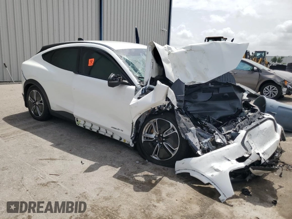 2023 Ford Mustang Mach-E Select with VIN 3FMTK1SS5PMA14734, listed as a Copart auction lot 59740115 with Not provided miles and Salvage title. Bid and sale history available at DreamBid. Image 4.