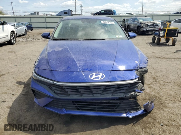 2024 Hyundai Elantra SE z VIN KMHLL4DGXRU654573, wystawiony jako Copart lot #54004355 z przebiegiem 10 453 mil mil oraz Szkoda całkowita • Salvage title. Historia ofert i sprzedaży dostępna na DreamBid. Obrazek 5.