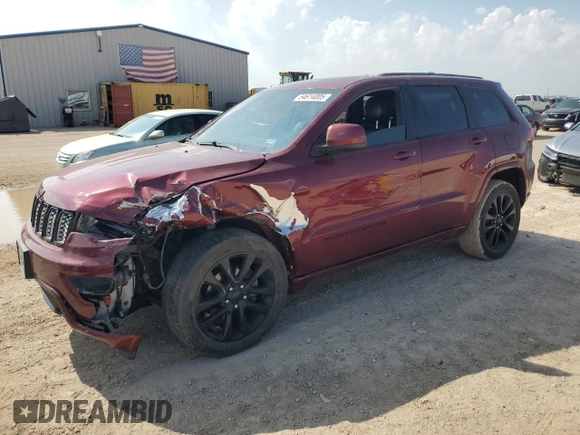 2019 Jeep Grand Cherokee Laredo E with VIN 1C4RJFAG3KC668153, listed as a Copart auction lot 54614005 with 111,511 mi miles and Salvage title. Bid and sale history available at DreamBid. Image 1.