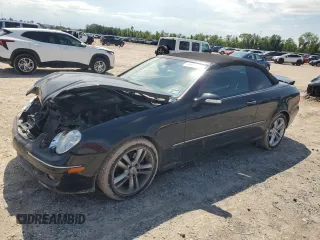2006 Mercedes-Benz CLK 350 with VIN WDBTK56H56F199293, listed as a Copart auction lot 72627464 with 32,017 mi miles and Salvage Title. Bid and sale history available at carsss.com. Image 1.