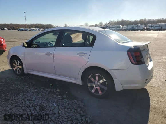 2012 Nissan Sentra S with VIN 3N1AB6AP2CL689479, listed as a Copart auction lot 82641334 with 147,195 mi miles and Salvage Title. Bid and sale history available at DreamBid. Image 2.