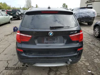 2016 BMW X3 xDrive28i with VIN 5UXWX9C58G0D84381, listed as a Copart auction lot 52954225 with 103,892 mi miles and Clean Title. Bid and sale history available at carsss.com. Image 6.