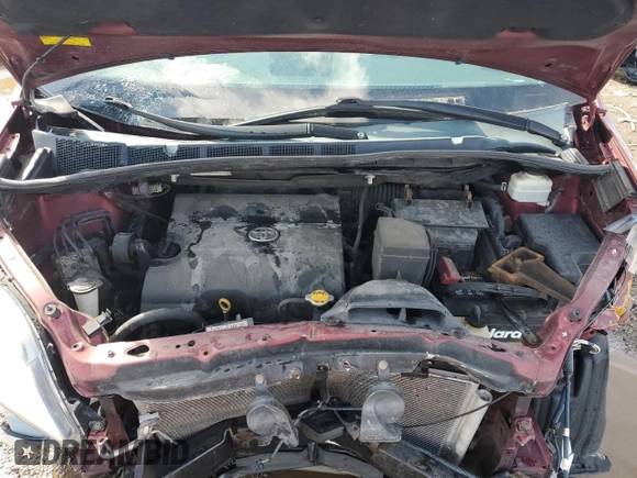 2012 Toyota Sienna with VIN 5TDZK3DC2CS258111, listed as a Copart auction lot 49715235 with 189,536 mi miles and Salvage Title. Bid and sale history available at carsss.com. Image 12.