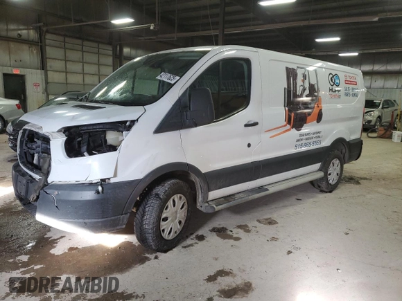 2018 Ford Transit z VIN 1FTYR1YM0JKA46536, wystawiony jako Copart lot #42117625 z przebiegiem 248 282 mil mil oraz Szkoda całkowita • Salvage title. Historia ofert i sprzedaży dostępna na DreamBid. Obrazek 1.