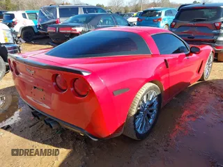 2008 Chevrolet Corvette with VIN 1G1YY26W885124642, listed as a IAAI auction lot 41585244 with 108,502 mi miles. Bid and sale history available at carsss.com. Image 4.