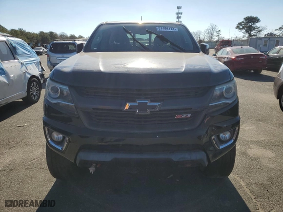 2017 Chevrolet Colorado 2WD Z71 with VIN 1GCGSDEN0H1328741, listed as a Copart auction lot 81466174 with 0 mi miles and Salvage Title. Bid and sale history available at carsss.com. Image 5.