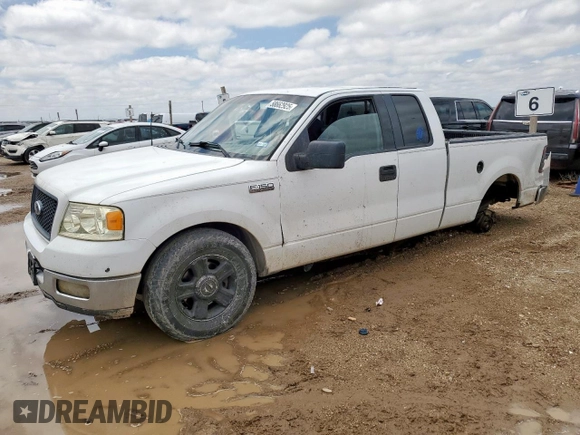 2005 Ford F-150 XLT с VIN 1FTPX12515NA54023, выставлен на аукционе Copart как лот 58662925 с пробегом 190 403 миль миль и Списание • Salvage title. История ставок и продаж доступна на DreamBid. Изображение 1.