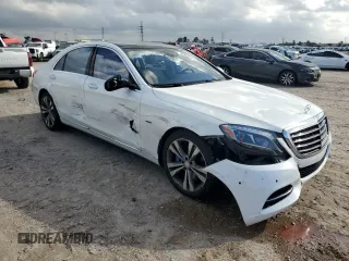 2017 Mercedes-Benz S 550e with VIN WDDUG6DB2HA316894, listed as a Copart auction lot 85319614 with 97,561 mi miles and Salvage Title. Bid and sale history available at DreamBid. Image 4.