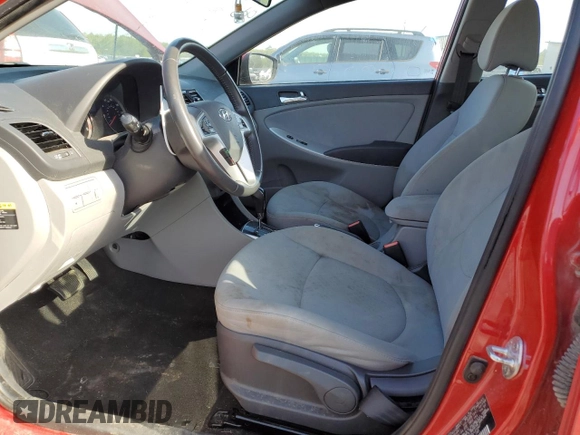 2013 Hyundai Accent SE with VIN KMHCU5AE0DU121047, listed as a Copart auction lot 52648035 with 42,655 mi miles and Salvage Title. Bid and sale history available at carsss.com. Image 7.