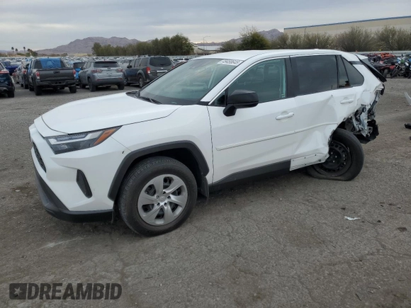 2023 Toyota RAV4 LE with VIN 2T3F1RFV3PC338885, listed as a Copart auction lot 49458645 with 32,403 mi miles and Salvage Title. Bid and sale history available at carsss.com. Image 1.