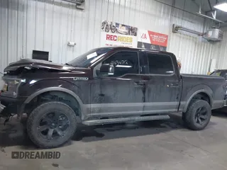 2018 Ford F-150 XL with VIN 1FTEW1EG0JKD08033, listed as a IAAI auction lot 41434712 with 110,386 mi miles. Bid and sale history available at carsss.com. Image 14.