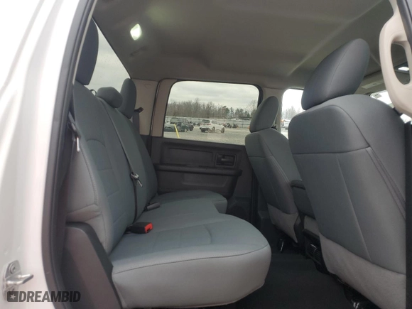 2018 Ram 2500 Tradesman with VIN 3C6UR5CJ3JG148172, listed as a Copart auction lot 46089165 with 53,957 mi miles and Salvage Title. Bid and sale history available at carsss.com. Image 10.