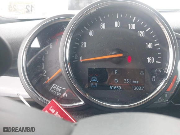 2019 MINI Hardtop 2 Door Cooper S with VIN WMWXP7C50K2A52200, listed as a IAAI auction lot 41807601 with 61,659 mi miles. Bid and sale history available at carsss.com. Image 7.