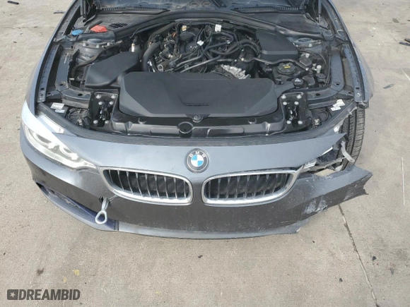 2017 BMW 4 Series 430i with VIN WBA4F7C39HG789621, listed as a Copart auction lot 42437645 with 119,162 mi miles and Salvage Title. Bid and sale history available at carsss.com. Image 11.