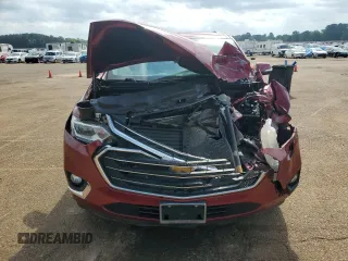 2019 Chevrolet Traverse Premier z VIN 1GNERKKW6KJ196586, wystawiony jako Copart lot #53233245 z przebiegiem Nie podano mil oraz Szkoda całkowita • Salvage title. Historia ofert i sprzedaży dostępna na DreamBid. Obrazek 12.