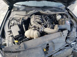 2017 Ford Mustang V6 with VIN 1FA6P8AM4H5279768, listed as a Copart auction lot 44333705 with 53,255 mi miles and Salvage Title. Bid and sale history available at carsss.com. Image 13.