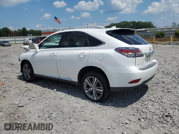 2015 Lexus RX 350 with VIN 2T2ZK1BA4FC166044, listed as a Copart auction lot 61490784 with 0 mi miles and Salvage Title. Bid and sale history available at carsss.com. Image 2.