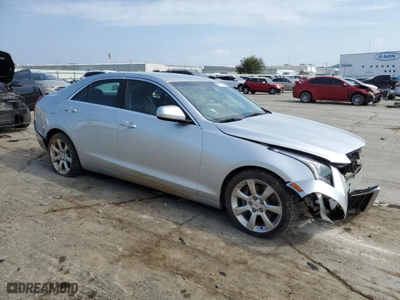2014 Cadillac ATS Standard RWD with VIN 1G6AA5RX3E0164240, listed as a Copart auction lot 67572814 with 115,979 mi miles and Salvage Title. Bid and sale history available at carsss.com. Image 4.