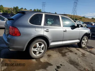 2005 Porsche Cayenne with VIN WP1AA29P45LA24917, listed as a Copart auction lot 72141784 with 155,916 mi miles and Salvage Title. Bid and sale history available at carsss.com. Image 3.
