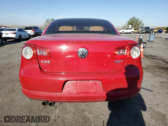 2011 Volkswagen Eos Komfort с VIN WVWBA7AHXBV000886, выставлен на аукционе Copart как лот 75096224 с пробегом Не указан миль и Чистый • Clean title. История ставок и продаж доступна на DreamBid. Изображение 6.