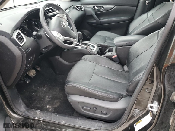 2015 Nissan Rogue S with VIN 5N1AT2MV1FC872977, listed as a Copart auction lot 48221035 with 93,535 mi miles and Salvage Title. Bid and sale history available at carsss.com. Image 7.