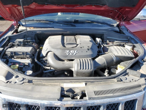 2012 Jeep Grand Cherokee Overland with VIN 1C4RJFCG3CC164832, listed as a Copart auction lot 48041235 with 295,748 mi miles and Clean Title. Bid and sale history available at carsss.com. Image 12.