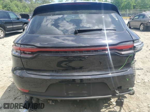 2020 Porsche Macan S with VIN WP1AB2A59LLB37685, listed as a Copart auction lot 55176815 with 66,847 mi miles and Salvage title. Bid and sale history available at DreamBid. Image 6.