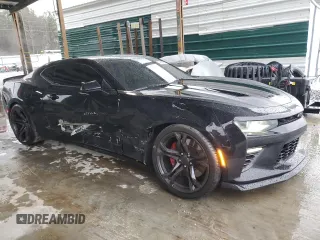 2018 Chevrolet Camaro 1SS with VIN 1G1FE1R71J0160237, listed as a Copart auction lot 48487665 with 40,298 mi miles and Salvage Title. Bid and sale history available at DreamBid. Image 4.