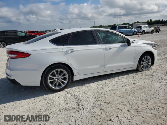 2020 Ford Fusion Hybrid SE with VIN 3FA6P0LUXLR259643, listed as a Copart auction lot 47229713 with Not Provided miles. Bid and sale history available at carsss.com. Image 3.