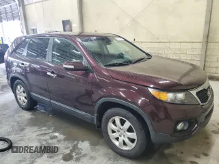 2012 Kia Sorento LX with VIN 5XYKTCA6XCG302611, listed as a Copart auction lot 52367985 with 180,671 mi miles and Clean Title. Bid and sale history available at DreamBid. Image 4.