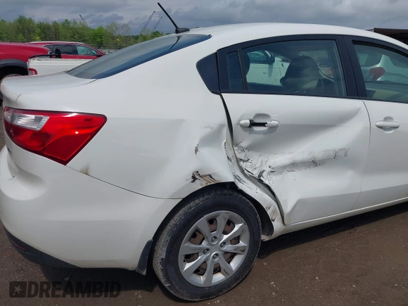 2013 Kia Rio LX with VIN KNADM4A39D6318169, listed as a IAAI auction lot 42063285 with 138,272 mi miles and . Bid and sale history available at DreamBid. Image 6.