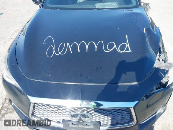 2018 Infiniti Q60 Luxe with VIN JN1CV7EK2JM200019, listed as a IAAI auction lot 41557899 with Not Provided miles and . Bid and sale history available at carsss.com. Image 10.