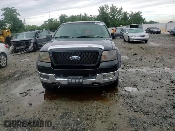 2005 Ford F-150 XLT with VIN 1FTPW145X5KE63882, listed as a Copart auction lot 63299475 with 204,166 mi miles and Salvage title. Bid and sale history available at DreamBid. Image 14.
