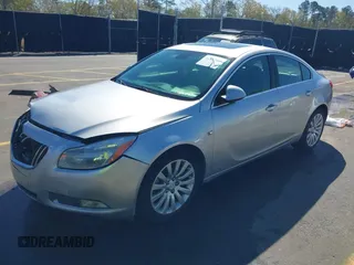 2011 Buick Regal CXL RL2 with VIN W04GP5ECXB1027563, listed as a IAAI auction lot 41890958 with 221,426 mi miles. Bid and sale history available at carsss.com. Image 17.