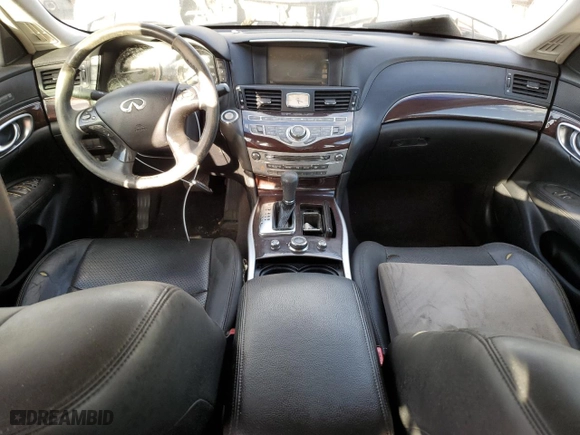 2011 Infiniti M37 with VIN JN1BY1AP4BM323744, listed as a Copart auction lot 76734504 with 211,140 mi miles and Non Repairable. Bid and sale history available at carsss.com. Image 8.