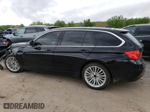 2014 BMW 3 Series 328d xDrive with VIN WBA3K5C58EKT33891, listed as a Copart auction lot 43648005 with 164,297 mi miles and Non repairable. Bid and sale history available at DreamBid. Image 2.