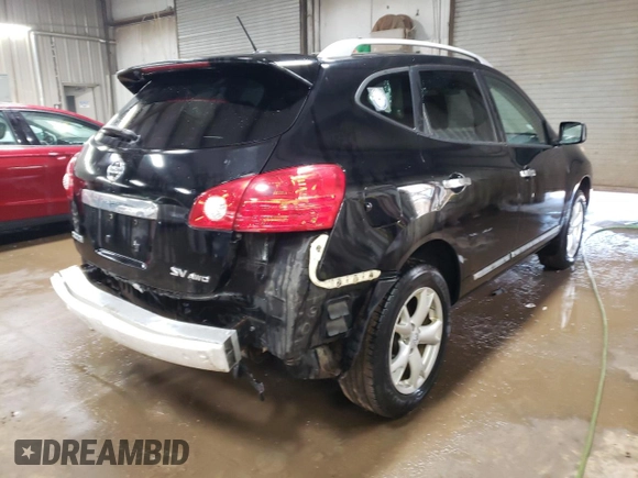 2011 Nissan Rogue SV z VIN JN8AS5MV4BW683987, wystawiony jako Copart lot #48358305 z przebiegiem 141 144 mil mil oraz Szkoda całkowita • Salvage title. Historia ofert i sprzedaży dostępna na DreamBid. Obrazek 3.