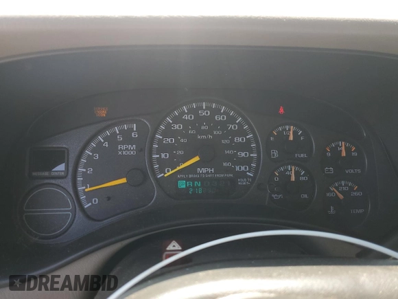 2001 Chevrolet Suburban LS with VIN 1GNFK16T71J208214, listed as a Copart auction lot 68925744 with 218,290 mi miles and Clean Title. Bid and sale history available at carsss.com. Image 9.