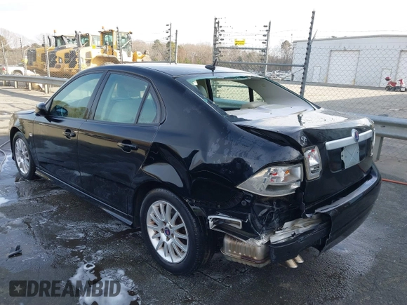 2008 Saab 9-3 with VIN YS3FB49Y881006163, listed as a IAAI auction lot 41226628 with 214,535 mi miles. Bid and sale history available at carsss.com. Image 3.