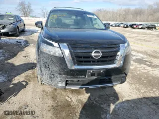 2022 Nissan Pathfinder Platinum with VIN 5N1DR3DK3NC204748, listed as a Copart auction lot 42362945 with 38,637 mi miles and Salvage Title. Bid and sale history available at carsss.com. Image 5.