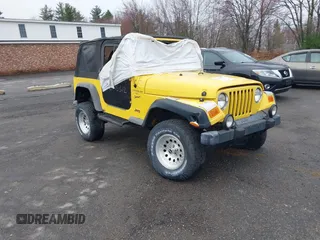 2000 Jeep Wrangler Sport with VIN 1J4FA49S9YP736984, listed as a IAAI auction lot 42055385 with 191,910 mi miles and . Bid and sale history available at DreamBid. Image 1.