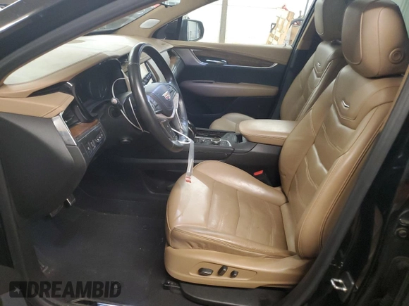 2021 Cadillac XT5 AWD Sport with VIN 1GYKNHRS1MZ103033, listed as a Copart auction lot 58586425 with 65,229 mi miles and Salvage title. Bid and sale history available at DreamBid. Image 7.