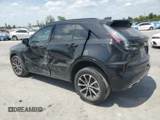 2024 Cadillac XT4 FWD Sport with VIN 1GYFZER41RF136970, listed as a Copart auction lot 53550865 with 13,143 mi miles and Non repairable. Bid and sale history available at DreamBid. Image 2.