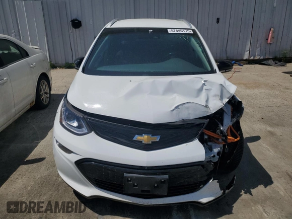 2021 Chevrolet Bolt EV Premier with VIN 1G1FZ6S04M4104157, listed as a Copart auction lot 57440175 with 100,236 mi miles and Salvage title. Bid and sale history available at DreamBid. Image 5.