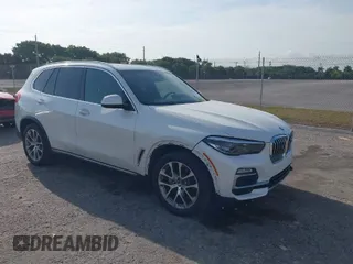 2019 BMW X5 xDrive40i with VIN 5UXCR6C50KLL04572, listed as a IAAI auction lot 41866113 with 56,642 mi miles. Bid and sale history available at carsss.com. Image 1.