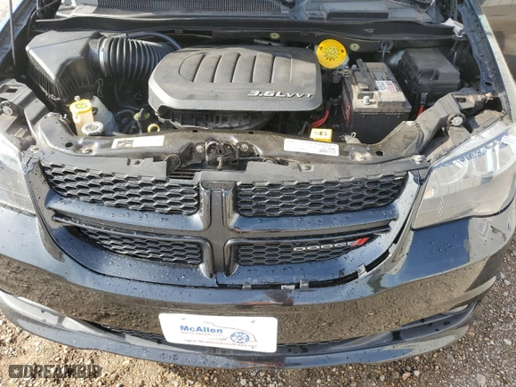 2018 Dodge Grand Caravan GT with VIN 2C4RDGEG0JR242093, listed as a Copart auction lot 53853655 with 103,492 mi miles and Clean Title. Bid and sale history available at carsss.com. Image 12.