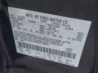 2008 Ford Escape XLT с VIN 1FMCU03158KD14843, выставлен на аукционе IAAI как лот 42365999 с пробегом 89 452 миль миль и . История ставок и продаж доступна на DreamBid. Изображение 9.
