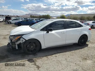 2021 Toyota Corolla SE with VIN 5YFS4MCE3MP077310, listed as a Copart auction lot 48241055 with 52,394 mi miles and Salvage Title. Bid and sale history available at carsss.com. Image 1.